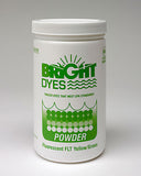 1 Lb Jar FLT YELLOW/GREEN POWDER - Bright Dyes Tracer Dye for water or wastewater leak detection
