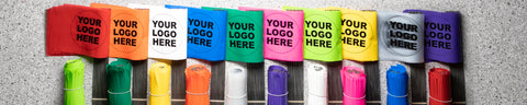 FlagShooter Marking Flags- 33" Plain, Preprinted, and Custom 1000 per box