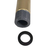 Water Meter Spacer Idler Tube Schedule 80 PVC,  5/8" Meter Temporary Meter Replacement