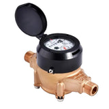 Zenner 5/8" x 3/4" multi-jet Water meter, US Gallon Local Read Register