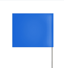 FlagShooter Marking Flags- 23" Plain, Preprinted, and Custom 1000 per box