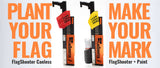 FlagShooter and FlagShooter Canless Utility Marking Flag insertion tool