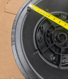 18" Ford C32P Cast Iron Water Meter Box Cover with 12" Polymer Lid
