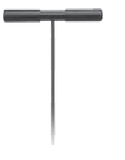 Soil Probe Rod - Non-Insulated "Plus" Type Carbon Steel w/ replaceable Tips & Grips
