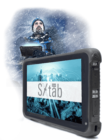 SXBlue SXTab 10- 10" Ruggedized Tablet for GIS Data Collection (Windows 10 or Android)