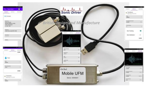 Sonic-Driver Mobile-UFM Android Clamp-on Flow Meter