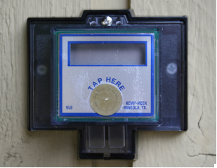 VL9-S Remote Water Meter Reader LCD Display for REED SWITCH input