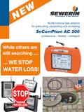 Sewerin SeCorrPhon AC200 SDR Combination Leak Correlator and Acoustic Leak Detector